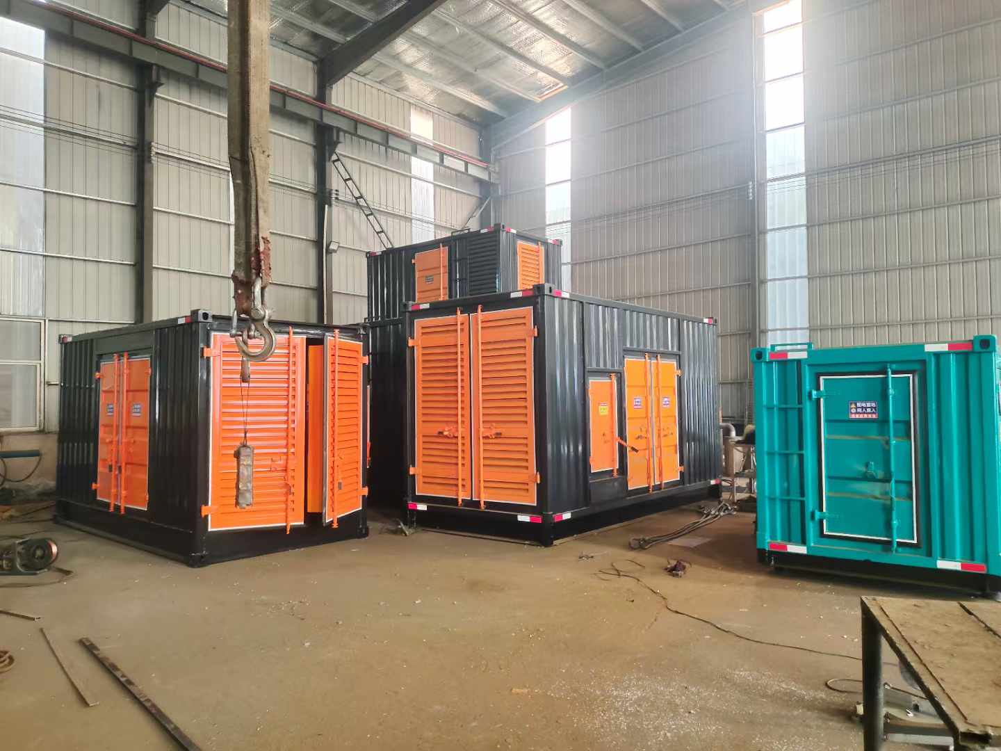 光泽500kw柴油发电机组可以带动多少功率设备？
