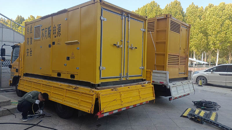 光泽柴油发电机组和UPS电源配合使用时的注意事项